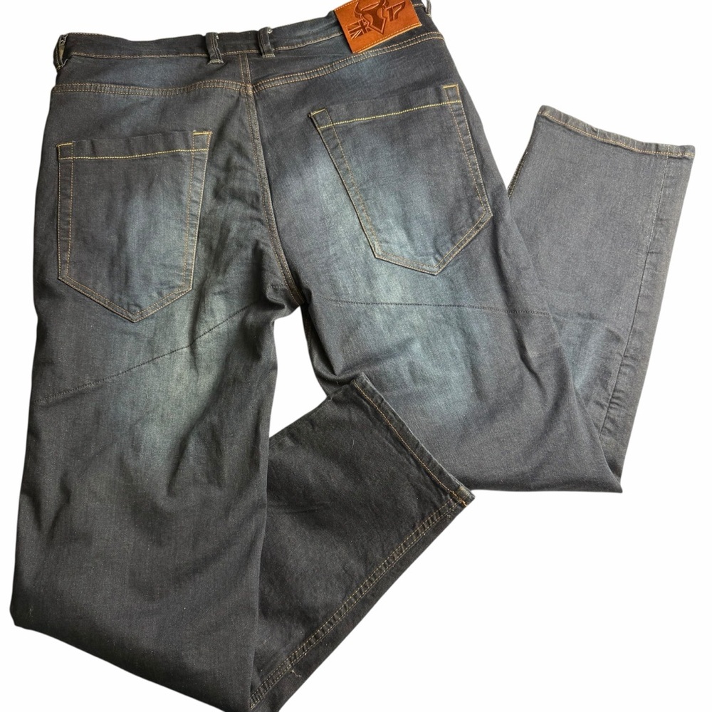 Bull-it riding jeans with hip armor men’s size 36 - Picture 2 of 8